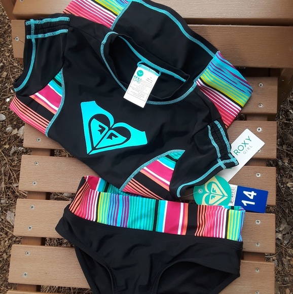 girls rashguard swim